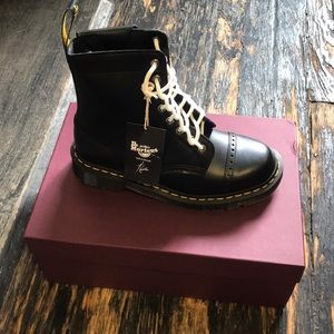 Needles x Dr Martens collab boots